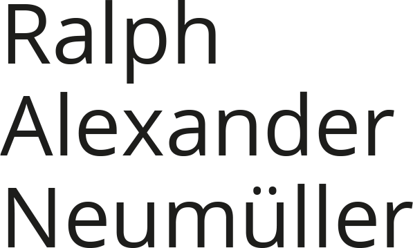 Ralph Alexander Neumüller